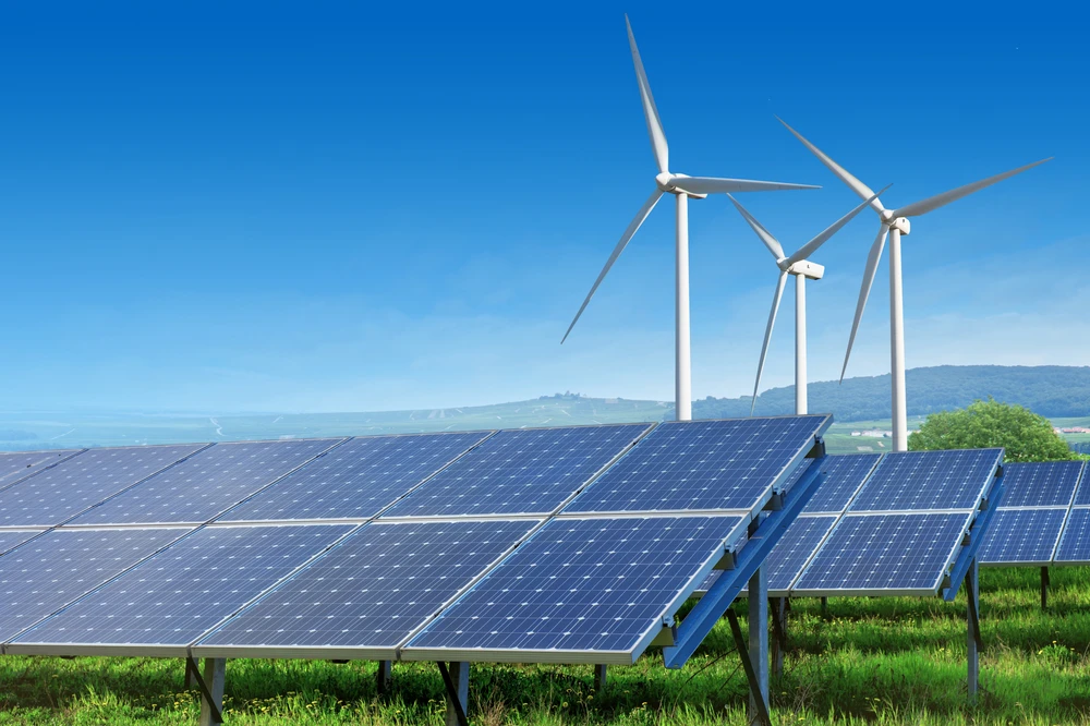 Solar and wind energy saw the most significant expansion in 2024, accounting for 96.6 percent of all net renewable additions. Shutterstock