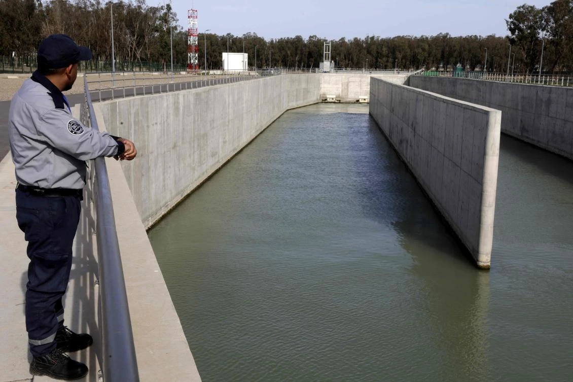 Morocco is spending hundreds of millions of dollars on tapping northern rivers to supply water to parched cities farther south. (AFP)