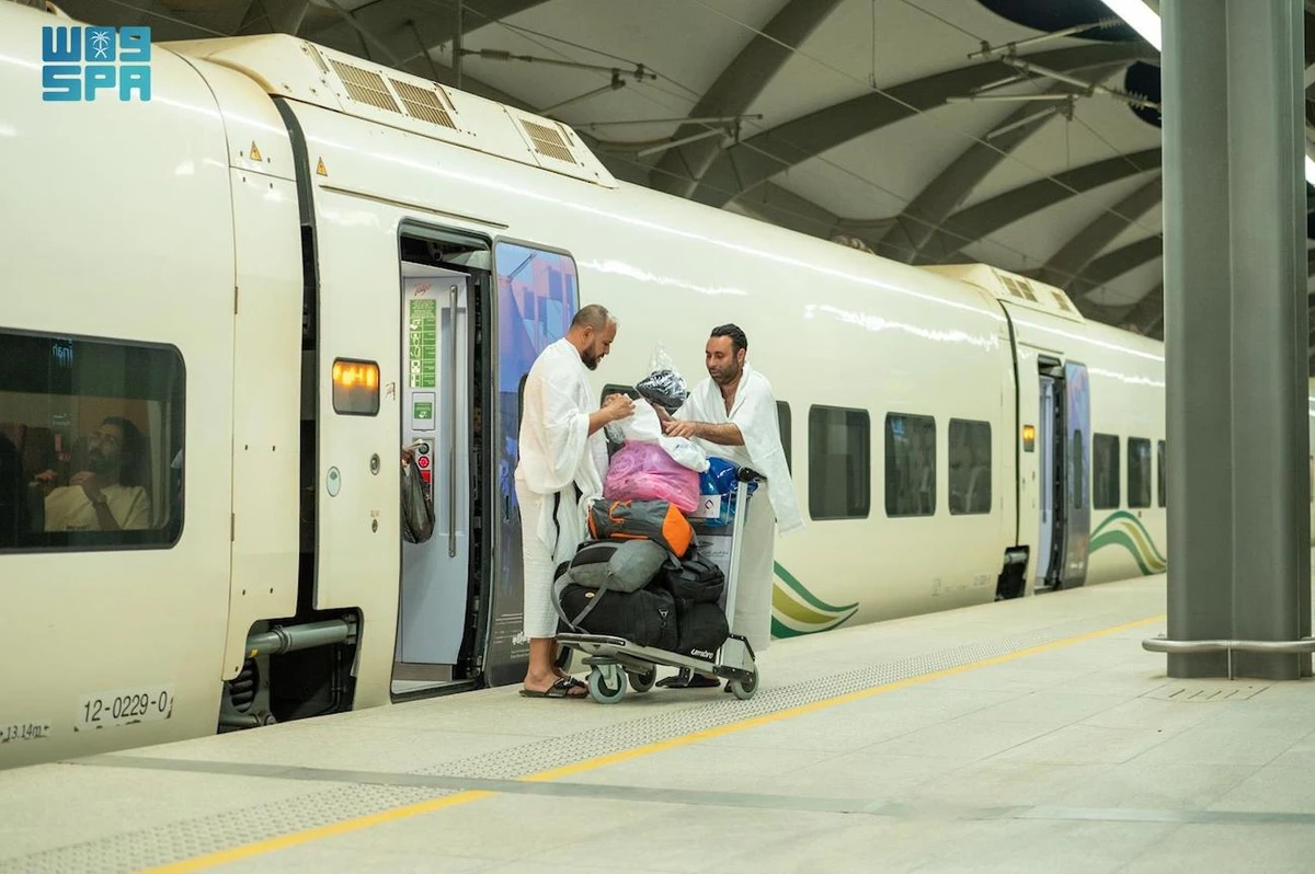 Saudi Arabia Railways successfully implemented its Ramadan operational plan, increasing passenger numbers by 21 percent compared to last year. (SPA)