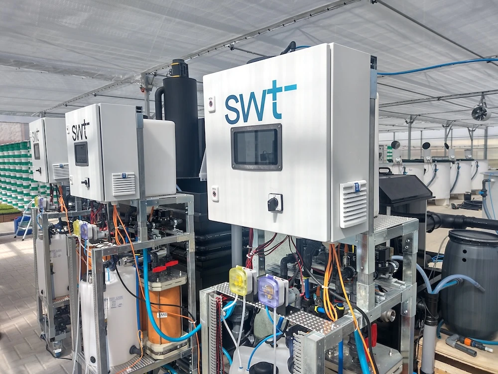 The capacitive deionization technology will be used to treat around 3,500 cubic meters of water per day and provide clean drinking water. (Supplied)