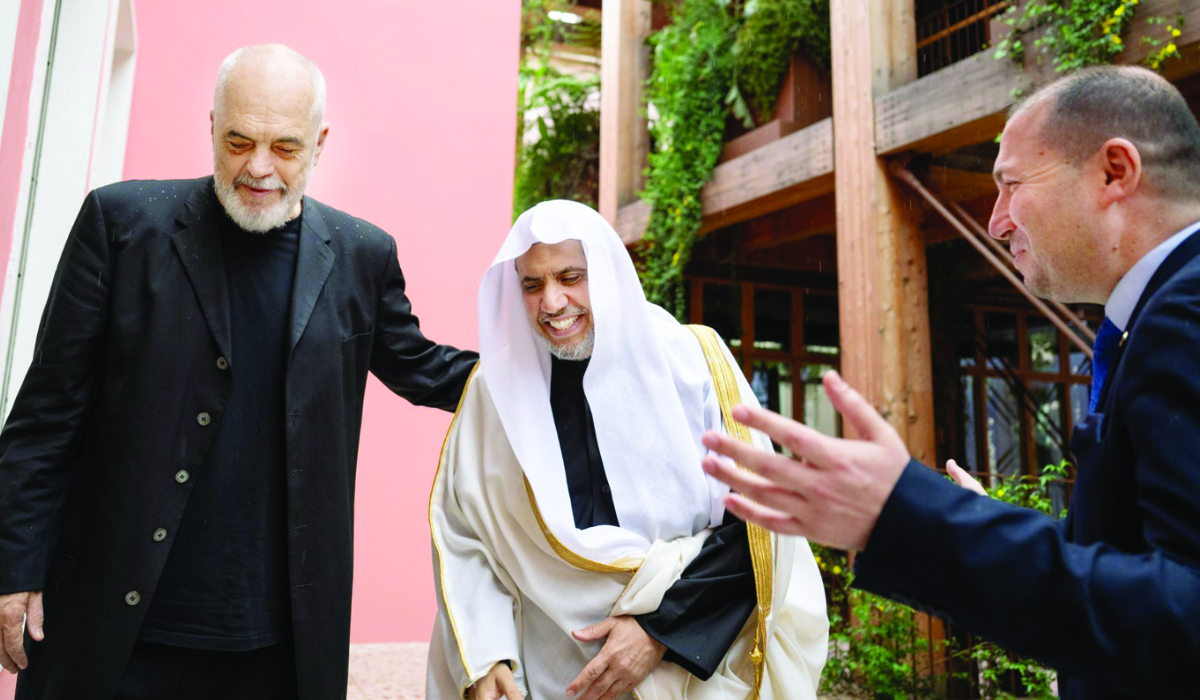 Albanian prime minister receives MWL chief in Tirana