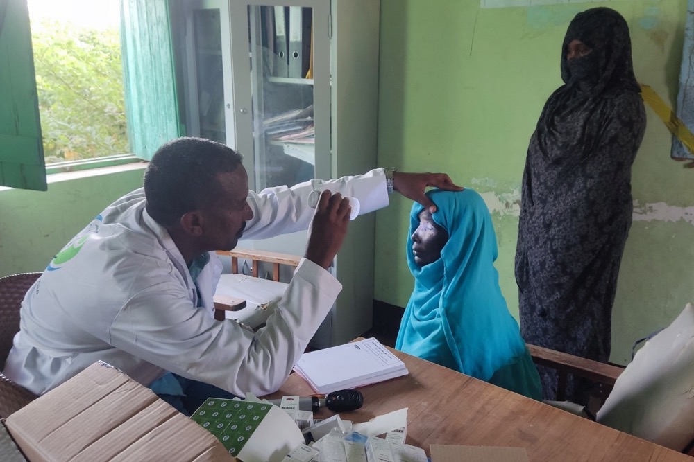 Sudan’s conflict has left millions without access to basic services forcing volunteers to offer assistance through so- called emergency response rooms. (AFP)
