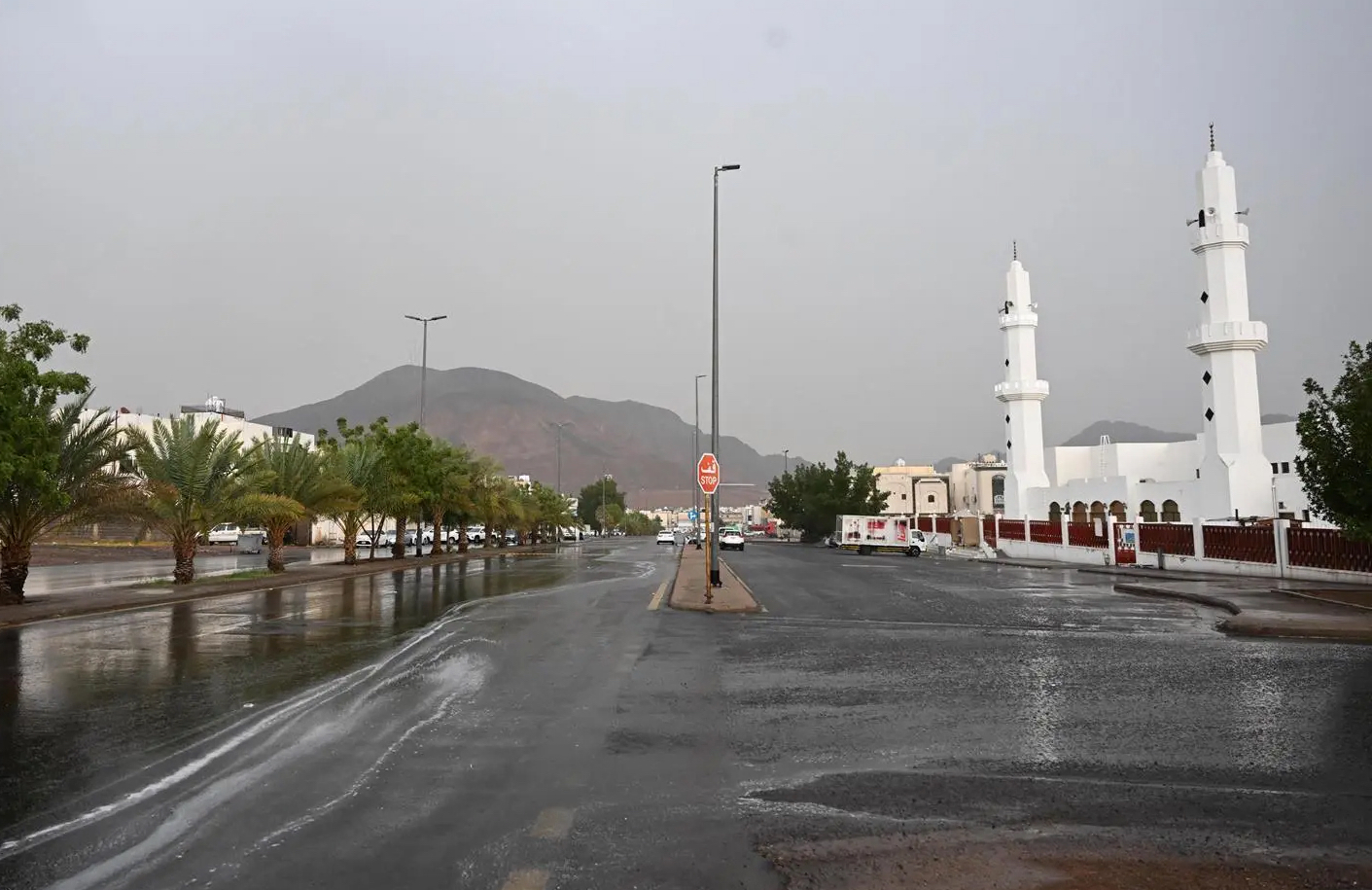 Residents are advised to stay in safe locations, avoid valleys and areas prone to flooding, and refrain from swimming in them.(SPA/File photo)