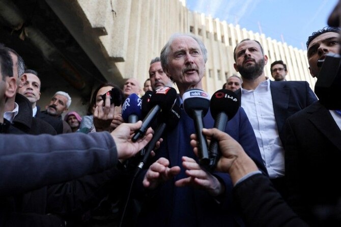 The UN envoy for Syria Geir Pedersen on Thursday condemned Israel’s intensifying attacks in the country, warning they were destabilising Syria at a sensitive time. (Reuters/File)