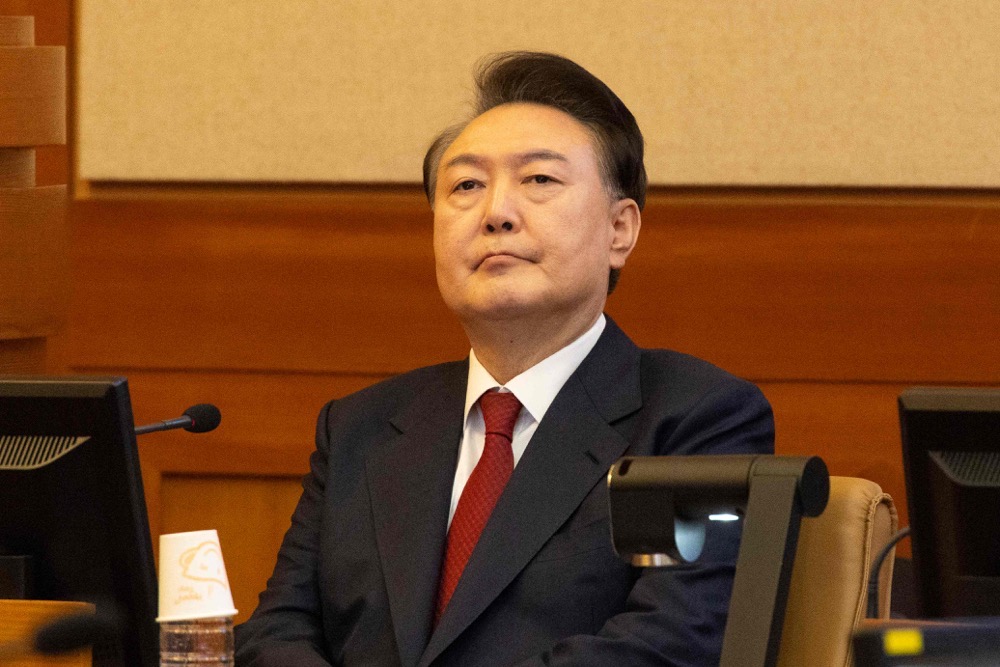 South Korea’s impeached President Yoon Suk Yeol. (AFP)