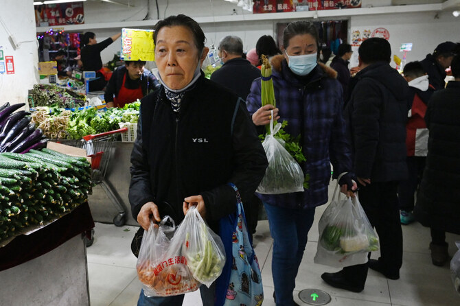 China announced Friday that it will impose a 34% tariff on imports of all U.S. products beginning April 10, part of a flurry of retaliatory measures following US President Donald Trump’s “Liberation Day” slate of double-digit tariffs. (AFP/File)