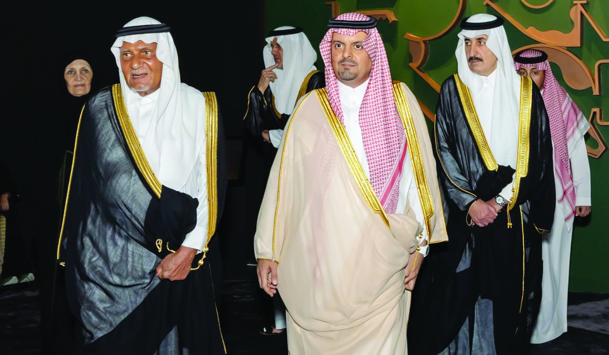 The ceremony was attended by Prince Turki bin Faisal, alongside several relatives of Makkah Gov. Prince Khaled Al-Faisal. (Supplied)