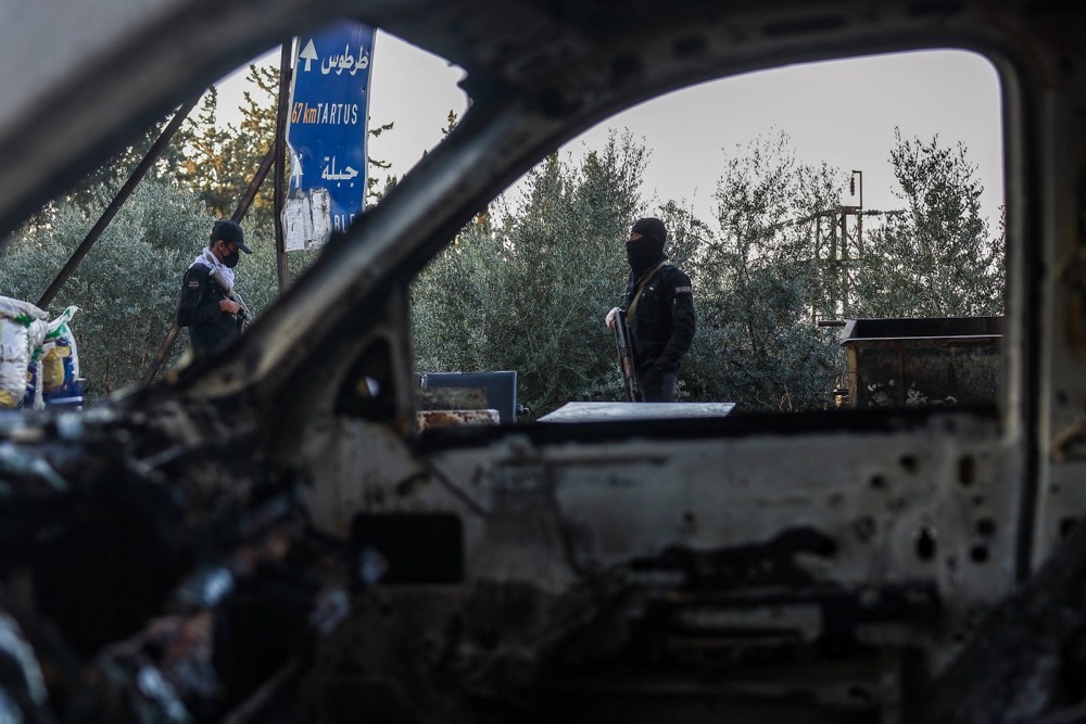 The Syrian authorities have accused armed Assad supporters of sparking the violence by attacking the new security forces. (AFP)