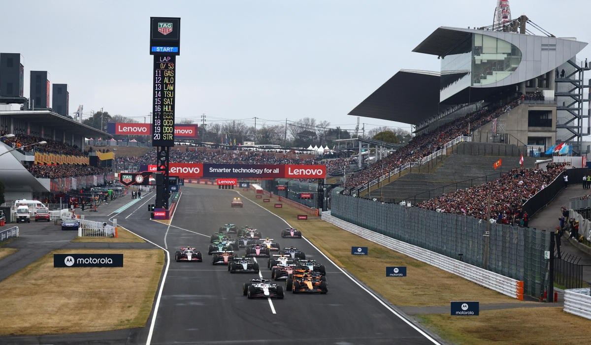 The four-time defending Formula 1 champion, Verstappen started from pole position after setting a course-record time in qualifying. (REUTERS)