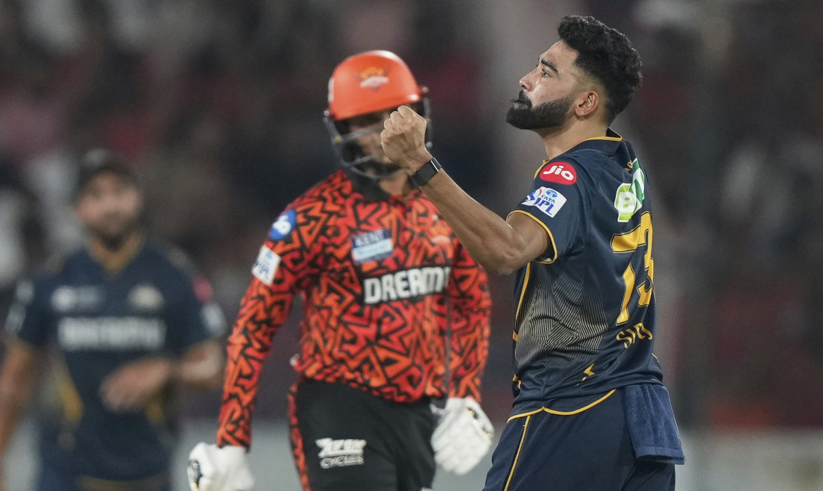 Siraj’s 4-17 helps Gujarat to hat-trick of IPL wins