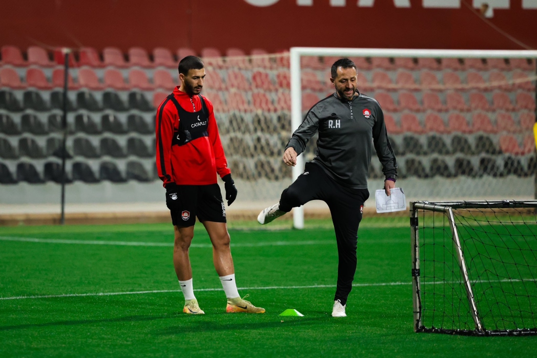 Rami El-Hassan's association with Al-Raed has spanned seven years, as player and coach. (X/@alraedclub)