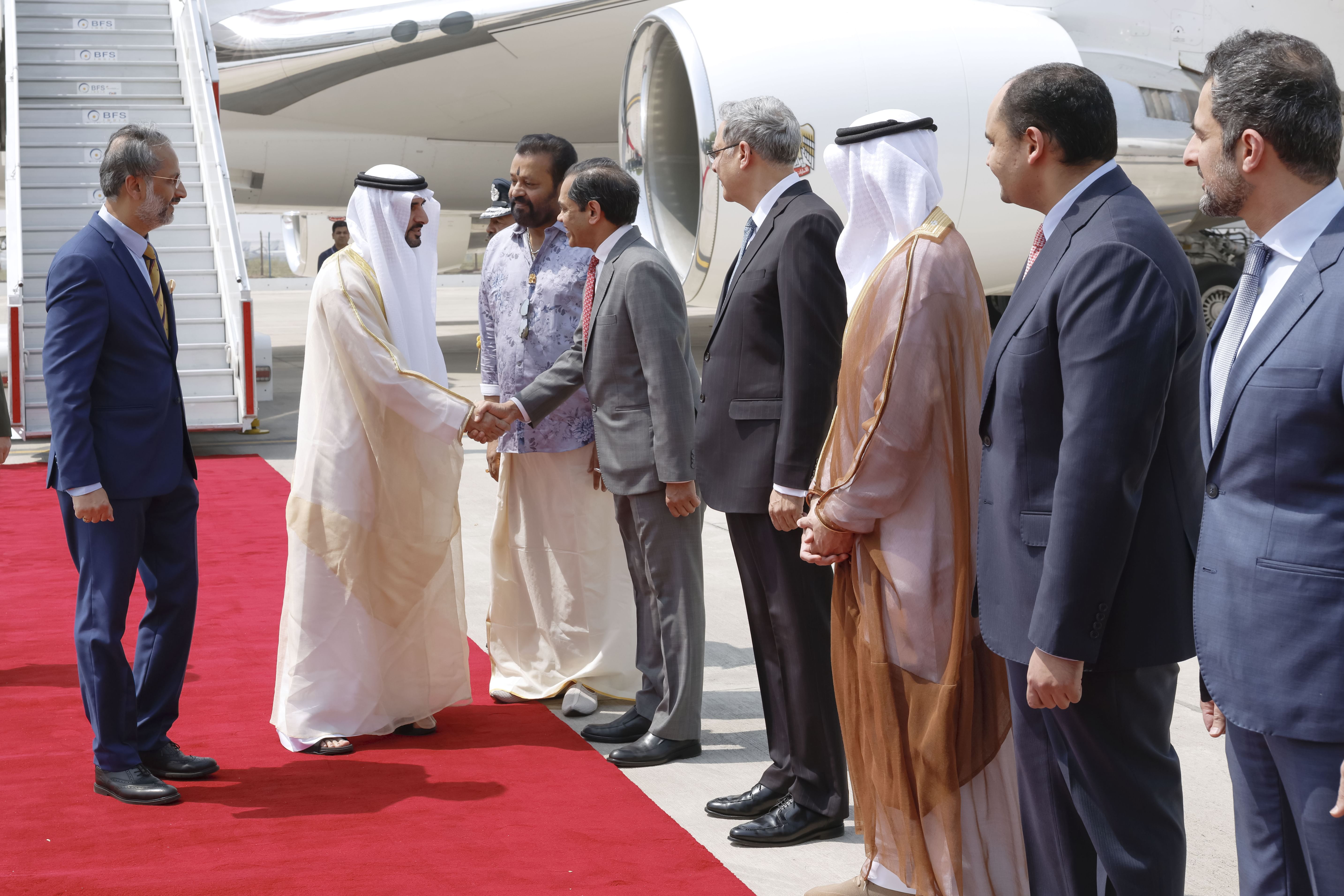 Dubai’s Crown Prince Sheikh Hamdan bin Mohammed Al-Maktoum in India. (WAM)