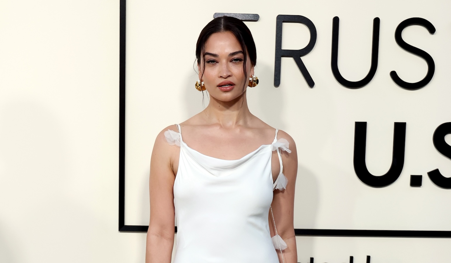 Shanina Shaik attends 2025 Fashion Trust US Awards