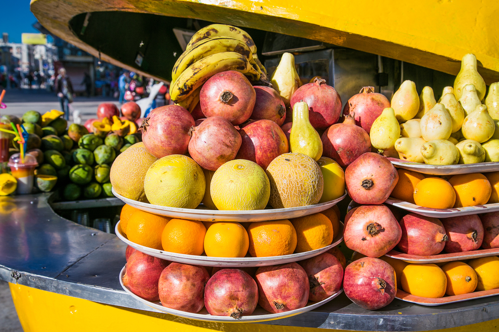 Year-on-year prices for fruits soared by 76.7 percent, according to the latest data. Shuttertock