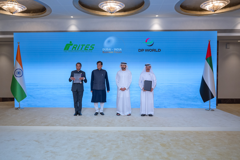 The UAE and India signed eight Memorandums of Understanding on Thursday across a broad range of sectors including infrastructure, healthcare, higher education, logistics and maritime services. (DXB Media Office)