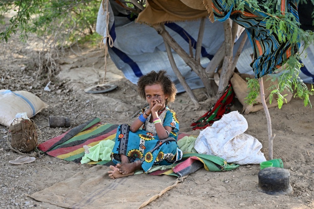 Nearly half of Sudan's 50 million population are facing the prospect of extreme hunger. (AFP/File)