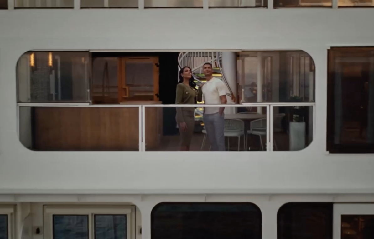 Cristiano Ronaldo, Georgina Rodriguez star in Saudi cruise campaign