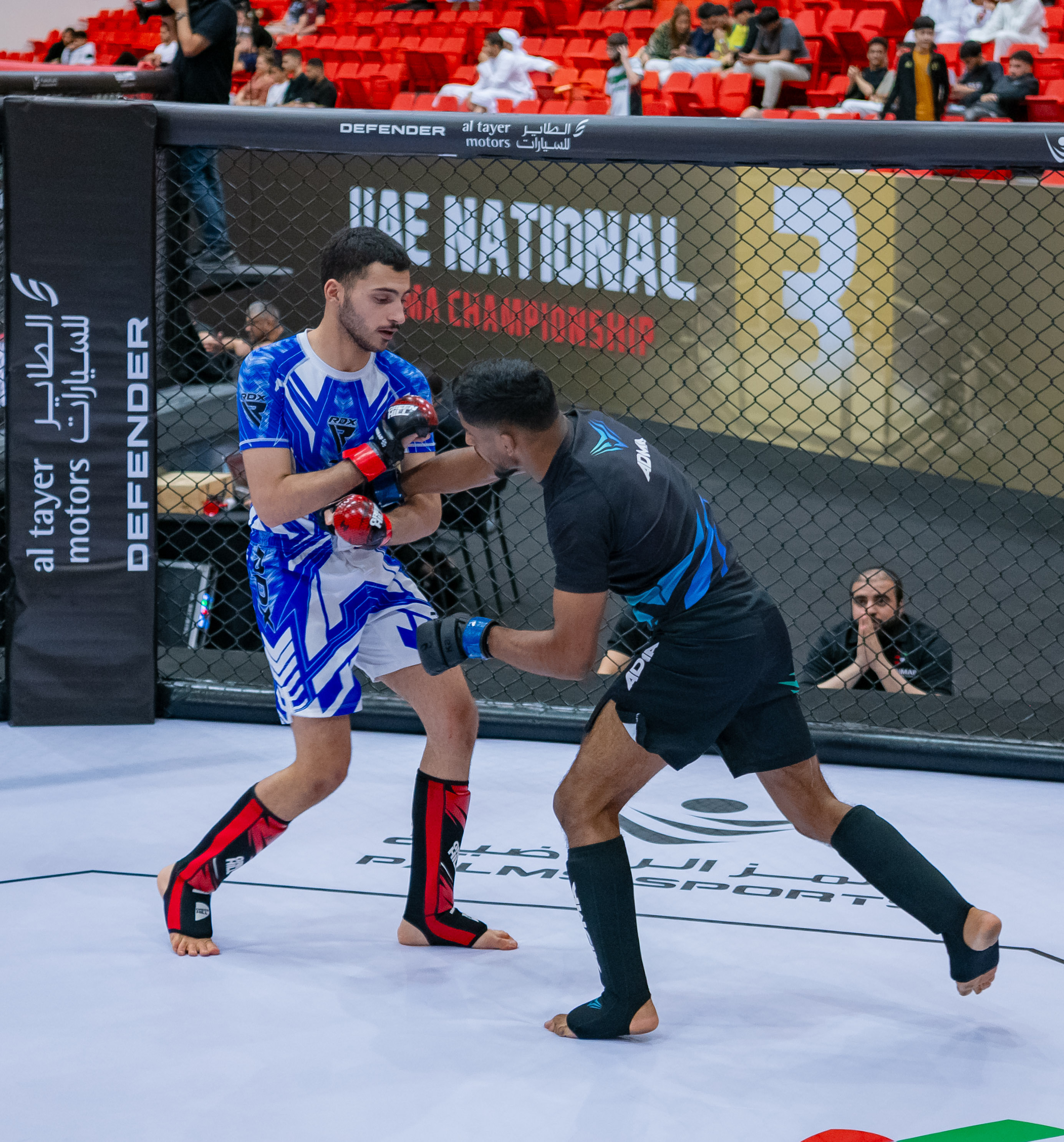 Action from the UAE National MMA Championship 3 at Shabab Al-Ahli Club in Dubai (Supplied)