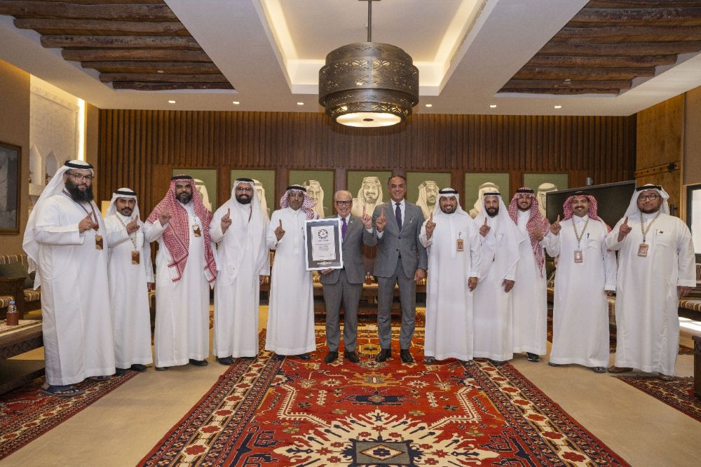 Diriyah Co. sets Guinness World Record for largest construction safety lesson