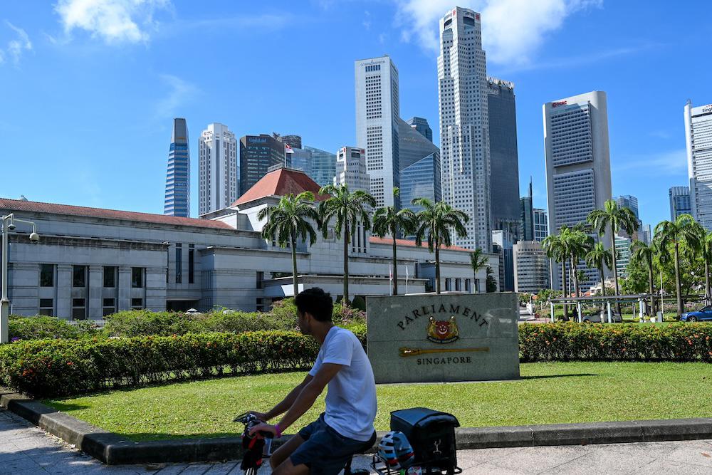 Singapore’s parliament was dissolved on Tuesday ahead of a general election to be held within three months, a government gazette said. (AFP file photo)