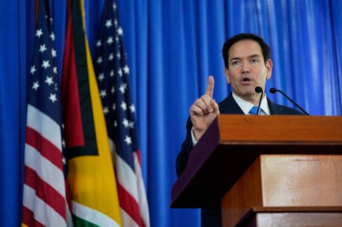 US Secretary of State Marco Rubio is headed Wednesday to Paris for talks on ending the war in Ukraine, his office said. (AFP/File)