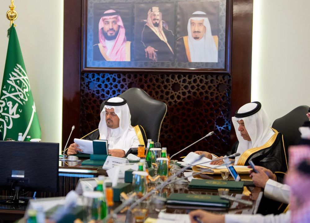 Prince Saud bin Mishaal chaired the first meeting of the Permanent Committee for Hajj and Umrah to review the plans and preparations for this year’s Hajj season. (SPA)