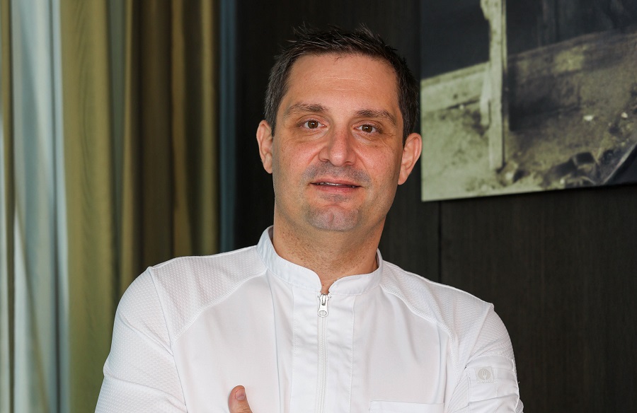 Greek chef Ilias Doulamis is the culinary director of the Conrad Abu Dhabi, and Hilton’s regional chef for the Arabian Peninsula. (Supplied)