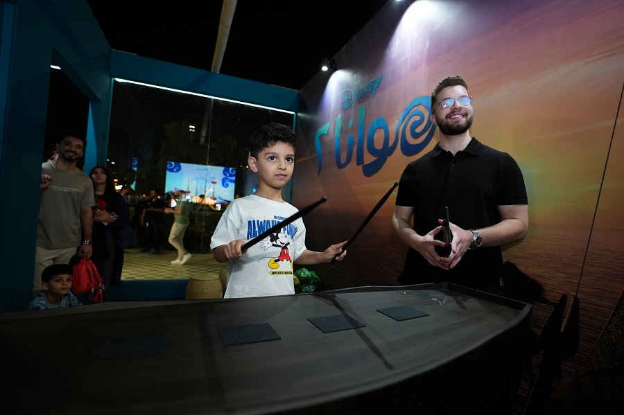 The experience includes interactive zones like the “Roar Challenge,” inspired by “Mufasa,” and rhythmic drumming experiences set to the beats of “Moana.” (AN Photo)
