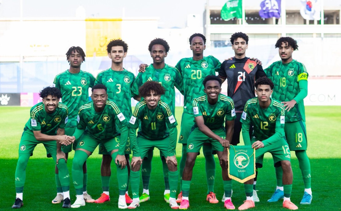 Abdulrahman Al-Otaibi was the hero once more on Thursday as Saudi Arabia beat South Korea on penalties to move into the final of the U17 Asian Cup. (X/@Talents_Saudi)