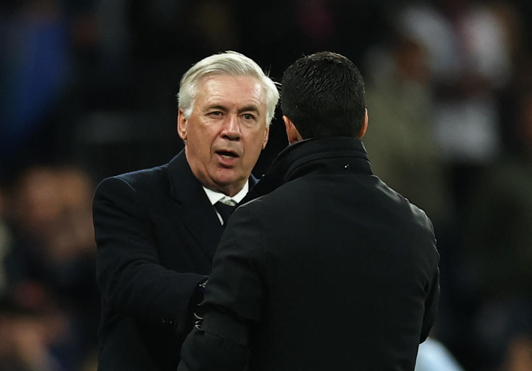 Carlo Ancelotti has eluded speaking about his future after recent reports that again linked the Real Madrid coach with a move to Brazil’s national team. (REUTERS)