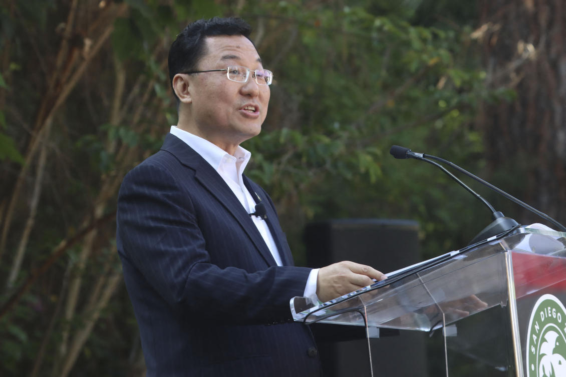 China's ambassador to the United States Xie Feng. (AFP)