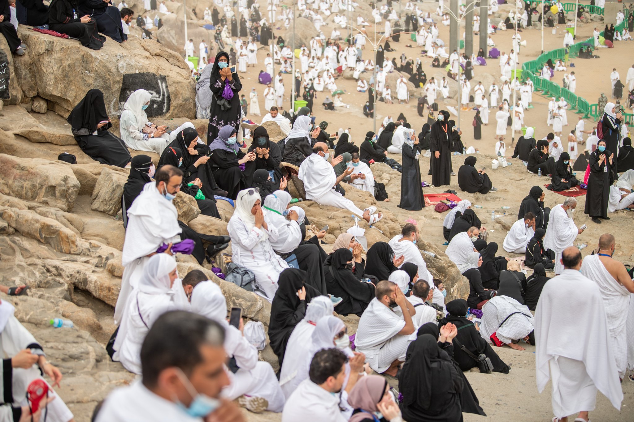 The authority will monitor and inspect products under its supervision at air, land, and sea ports of entry for pilgrims, the SPA added. (File photo/X: @HaramainInfo)