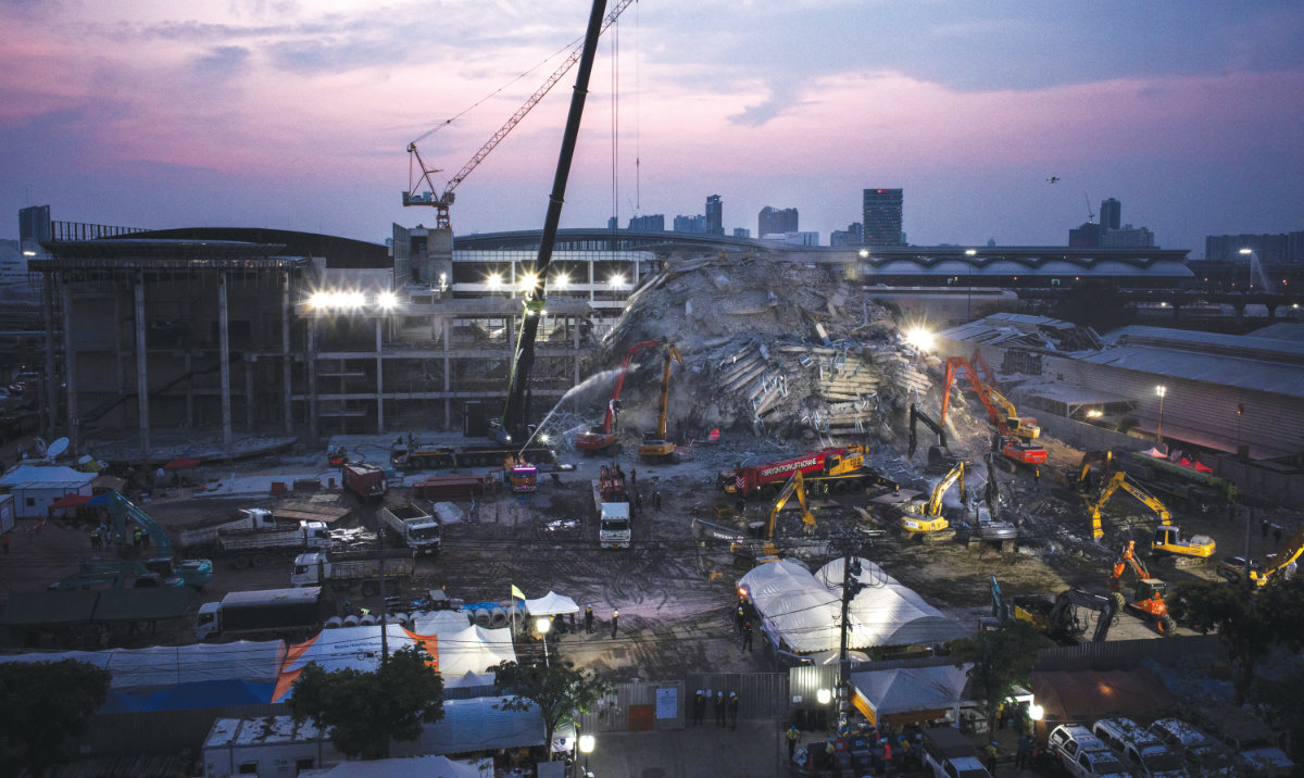 Exec linked to Bangkok building collapse arrested