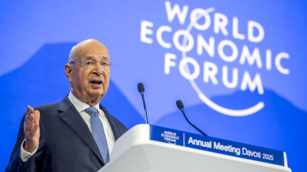 The German-born Schwab established the WEF in 1971 with the aim of creating a forum for policymakers and top corporate executives to tackle major global issues.