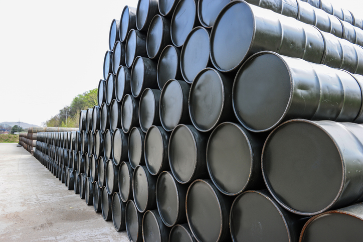 Brent crude futures climbed $1, or 1.5 percent, to $68.44 a barrel at 9:40 a.m. Saudi time. Getty