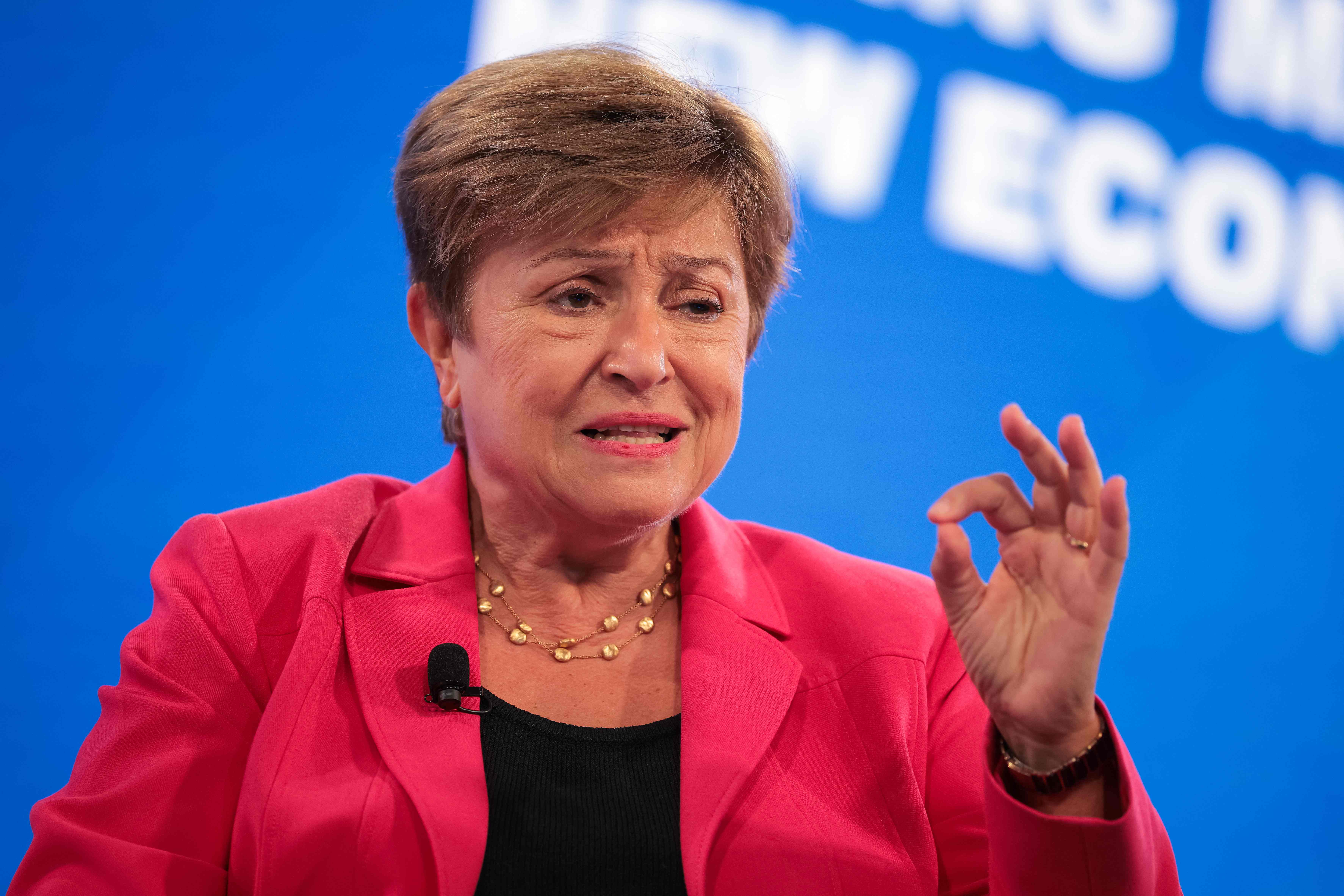 IMF managing director Kristalina Georgieva. Getty