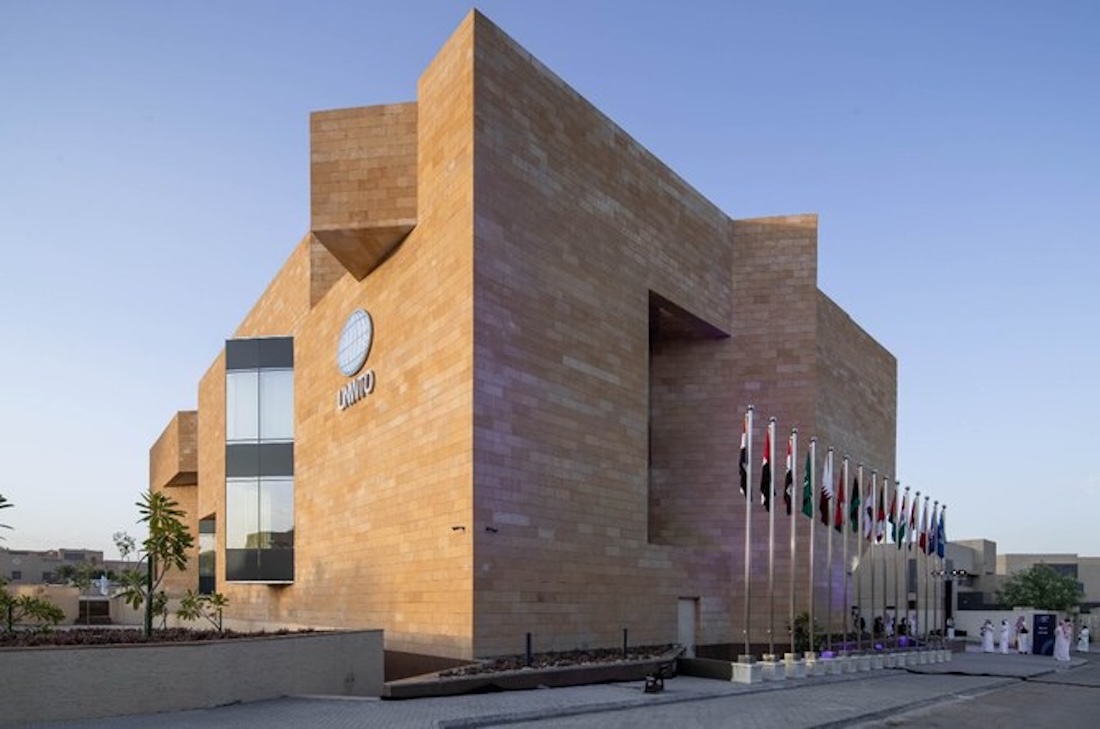 The UN World Tourism Organization's regional office for the Middle East in Riyadh. (@AhmedAlkhateeb)