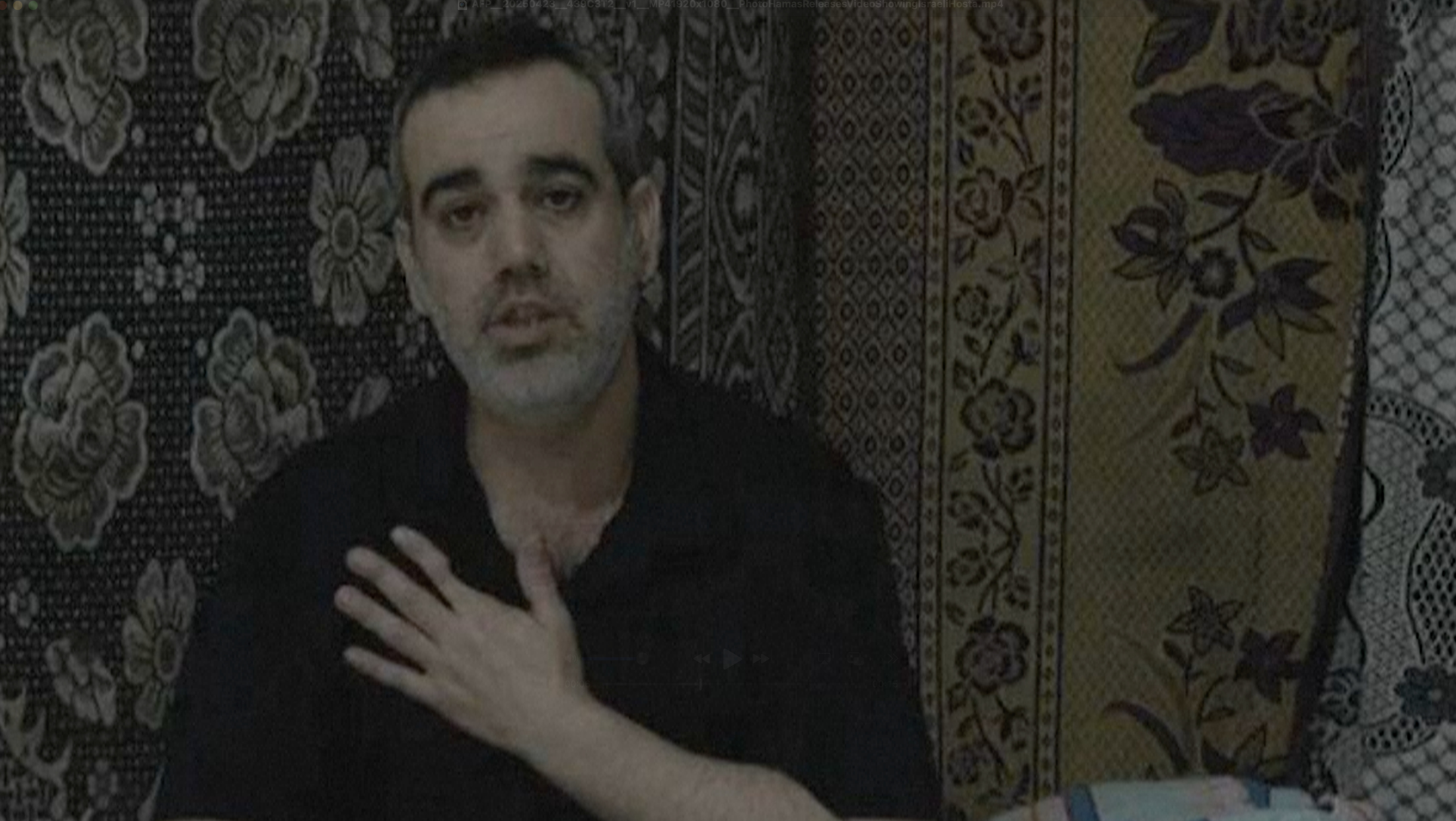 Miran said he was marking his 48th birthday, which fell on April 11. (Screengrab/AFP)