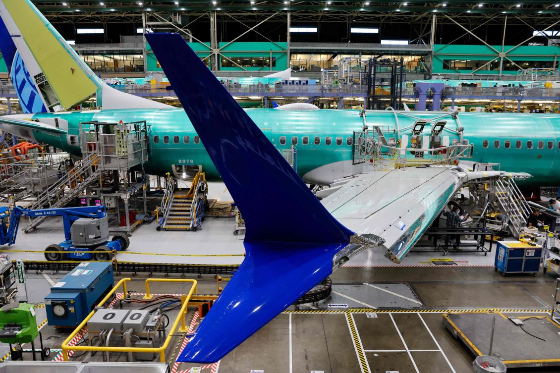 Boeing data shows 130 unfilled orders for China-based airlines and lessors, including 96 of its best-selling 737 MAX model. A new 737 MAX has a market value of around $55 million, according to IBA, an aviation consultancy. (AFP)