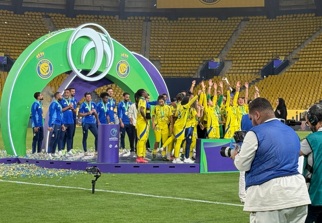 Al-Nassr crowned champions of Saudi Women’s Premier League with big win over Al-Taraji