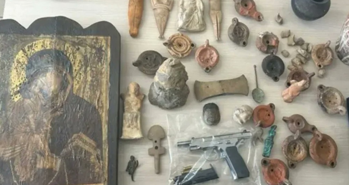 Dozens of ancient artifacts seized in Greek island smuggling raid