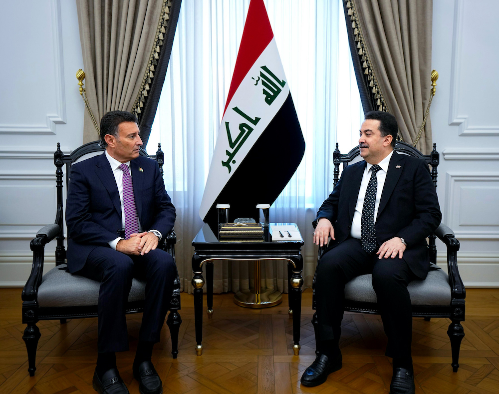 Iraqi Prime Minister Mohammed Shia Al-Sudani and Jordan’s Lower House Speaker Ahmad Al-Safadi on Thursday called for increased international efforts to halt Israeli aggression in the Gaza Strip. (Petra)