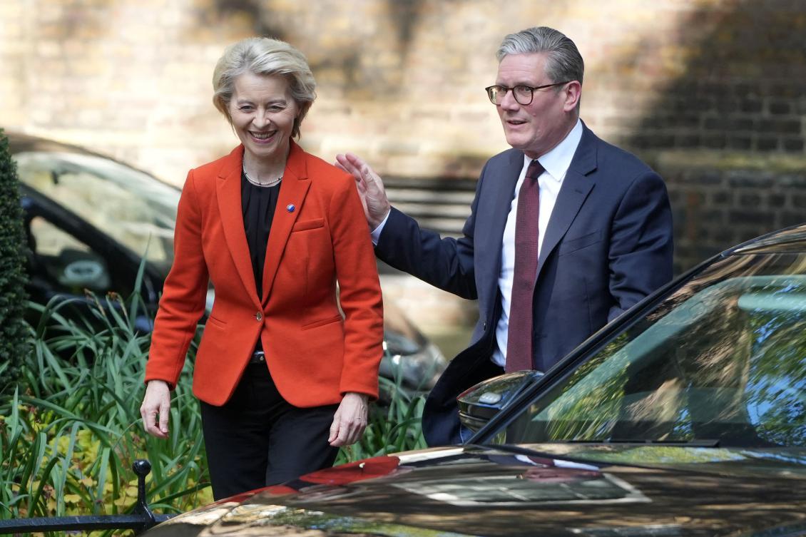 EU chief says talks with UK PM could ‘pave way’ for defense pact