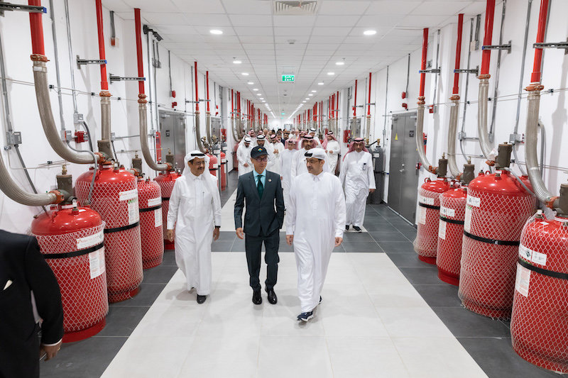 Inside the KAUST Research and Technology Park in Thuwal, Saudi Arabia. Most data centers in the Kingdom use hybrid cooling systems. (KAUST photo)