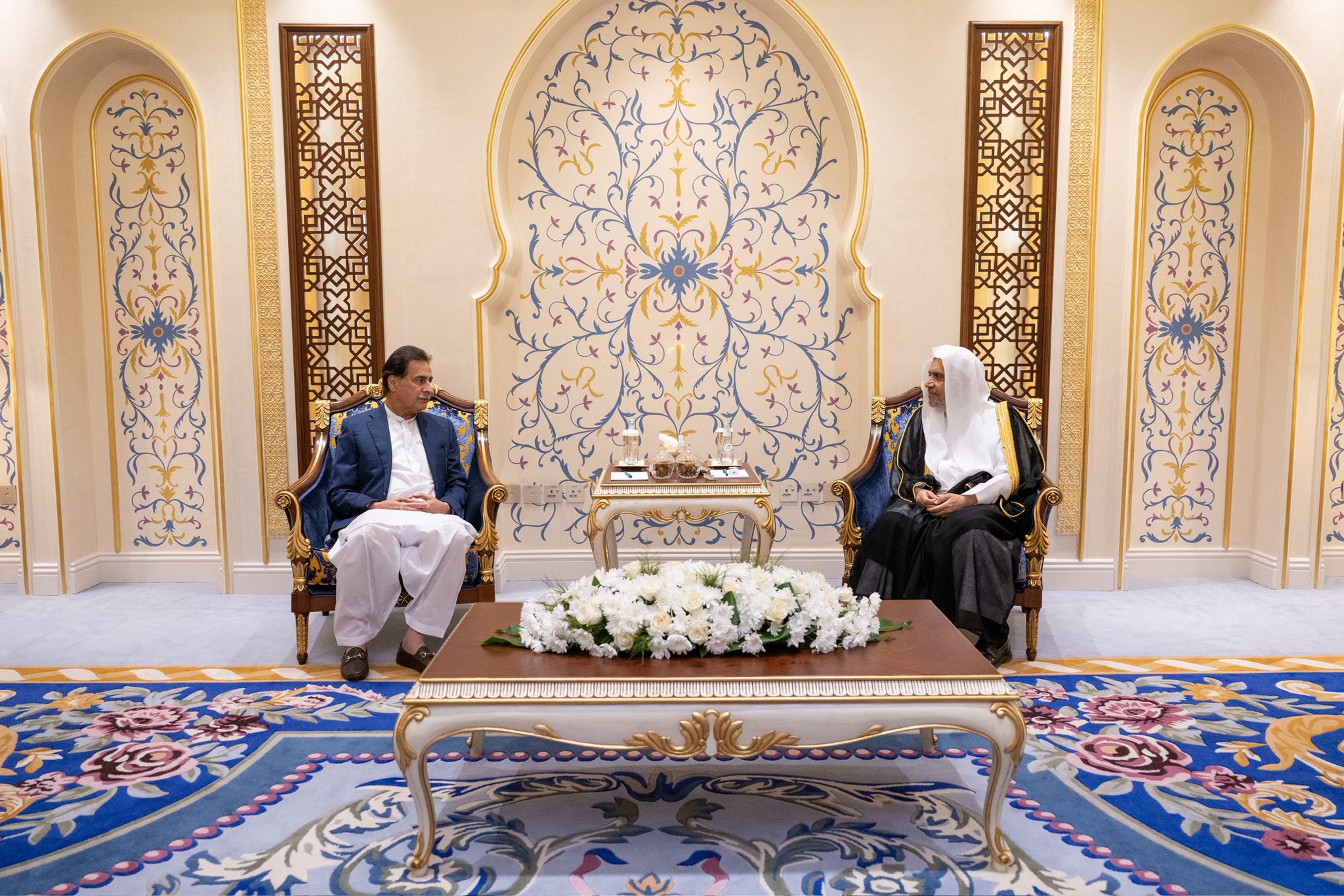 MWL chief receives Pakistani National Assembly speaker