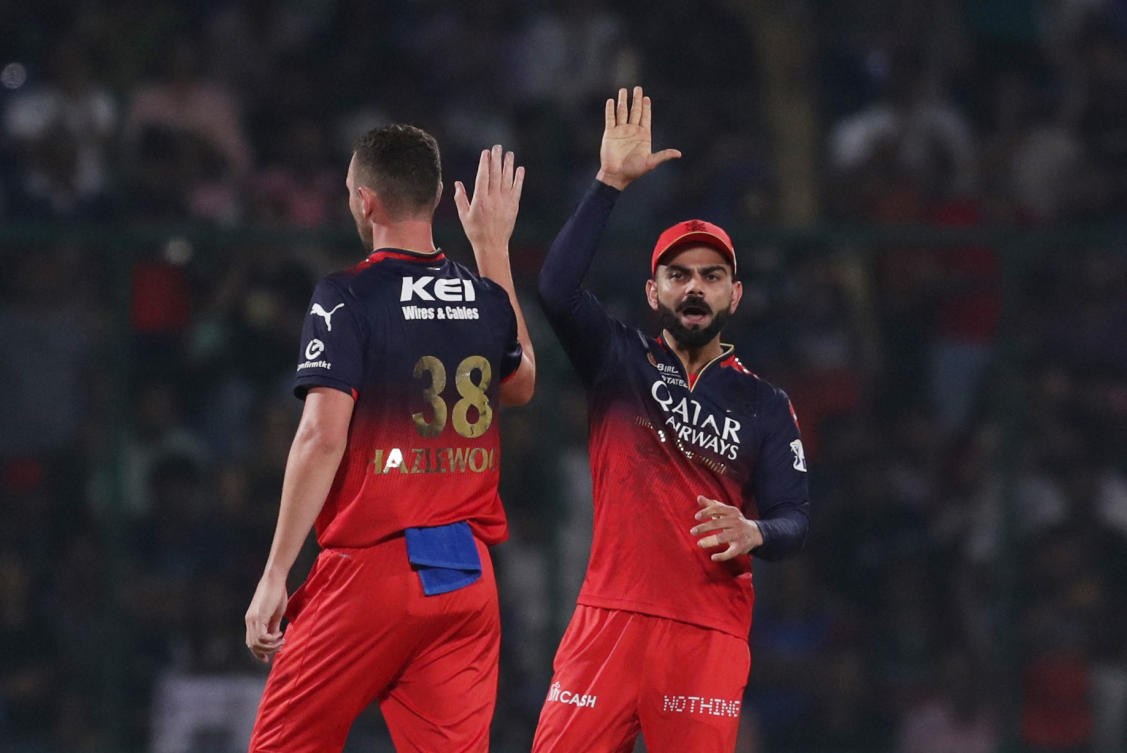 Kohli made a steady 51 while Krunal Pandya sparkled with an unbeaten 73 from 47 balls as Bengaluru beat Delhi Capitals with six wickets and nine balls remaining on Sunday. (REUTERS)