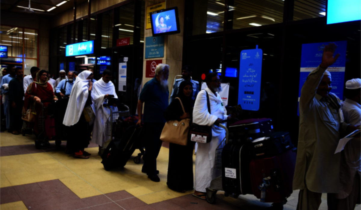 “The Hajj flight operation to airlift intending pilgrims to Saudi Arabia is commencing from tomorrow (Tuesday),” Radio Pakistan said in its report. (AFP file photo)