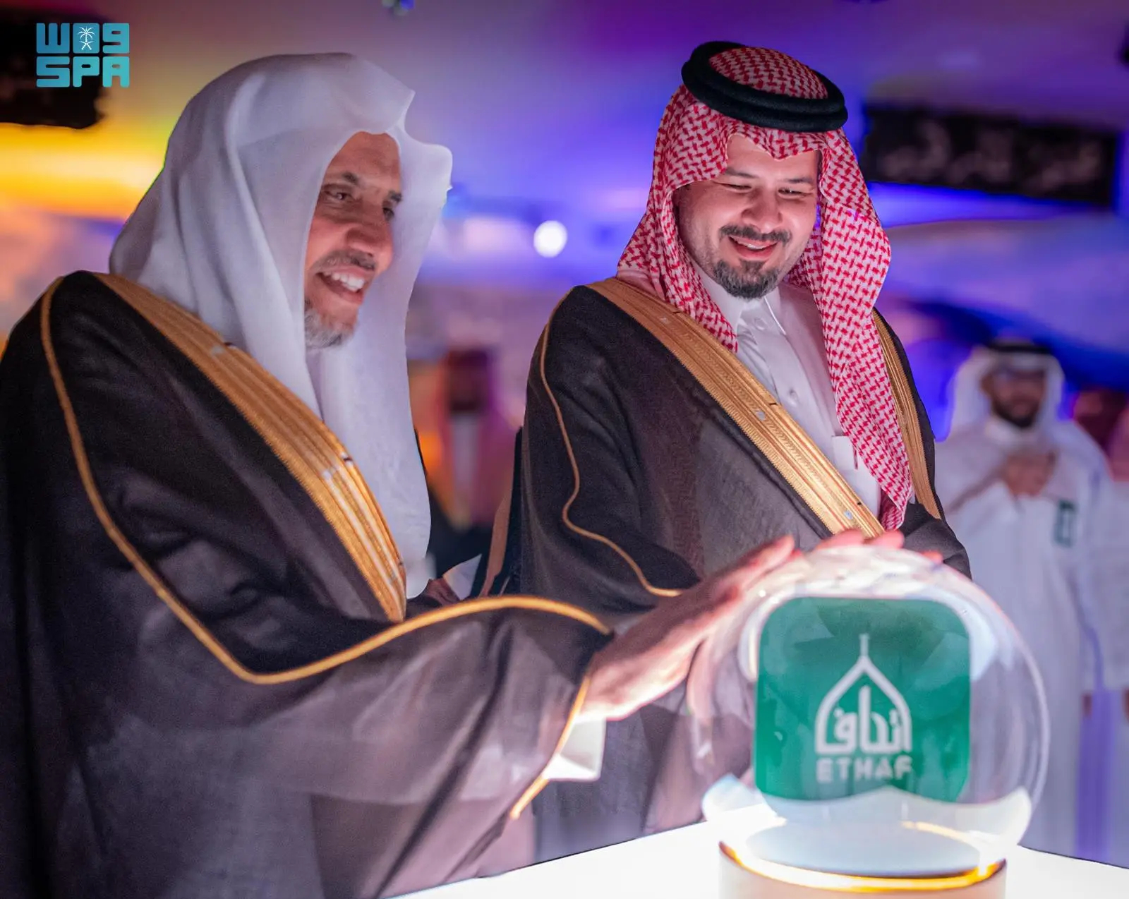 The new additions to the museum were inaugurated by Prince Salman bin Sultan, Governor of Madinah, in the presence of Mohammad Al-Issa, Secretary-General of the Muslim World League and Supervisor-General of the museum. (SPA)