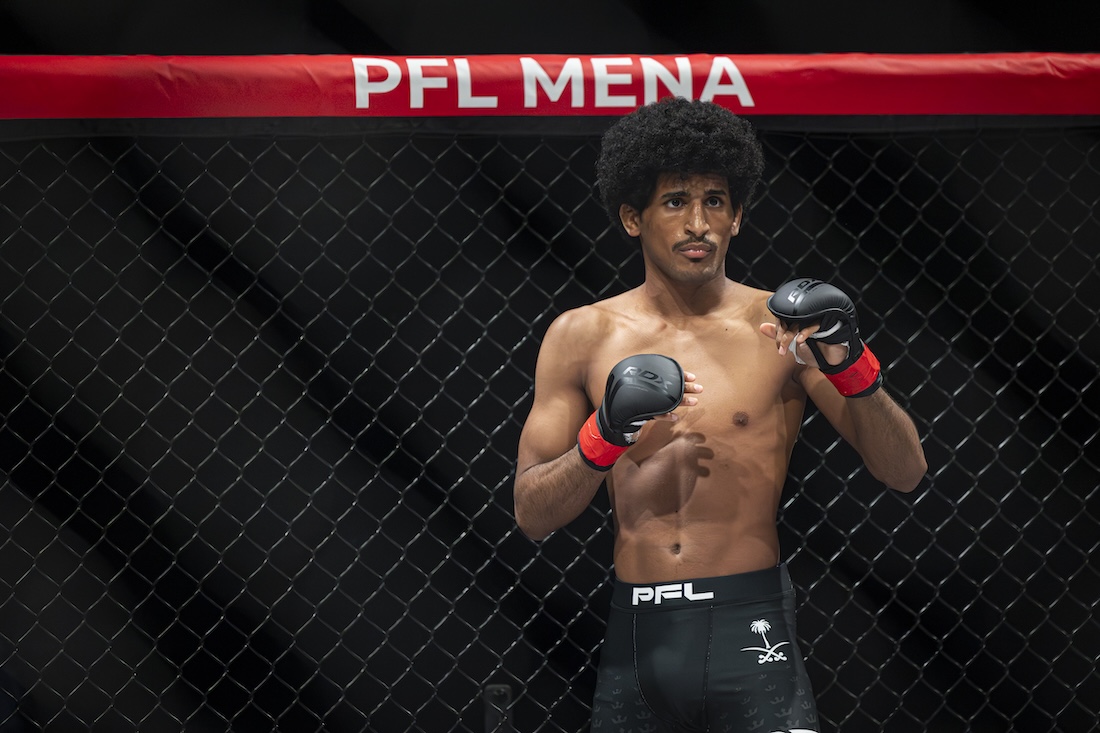 Saudi's Malik Basahel will take part in PFL MENA 1 in Jeddah on May 9 (PFL)