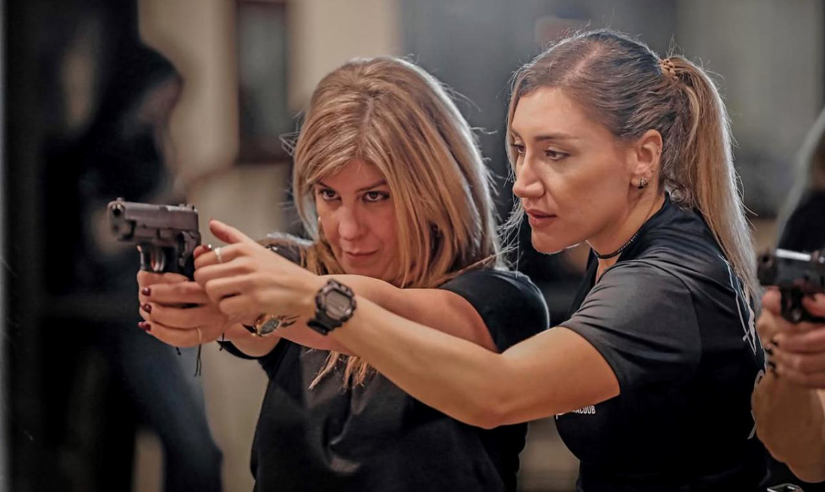 Lebanese women possess a high level of focus and calmness, which enables them to master shooting more quickly. (Supplied)
